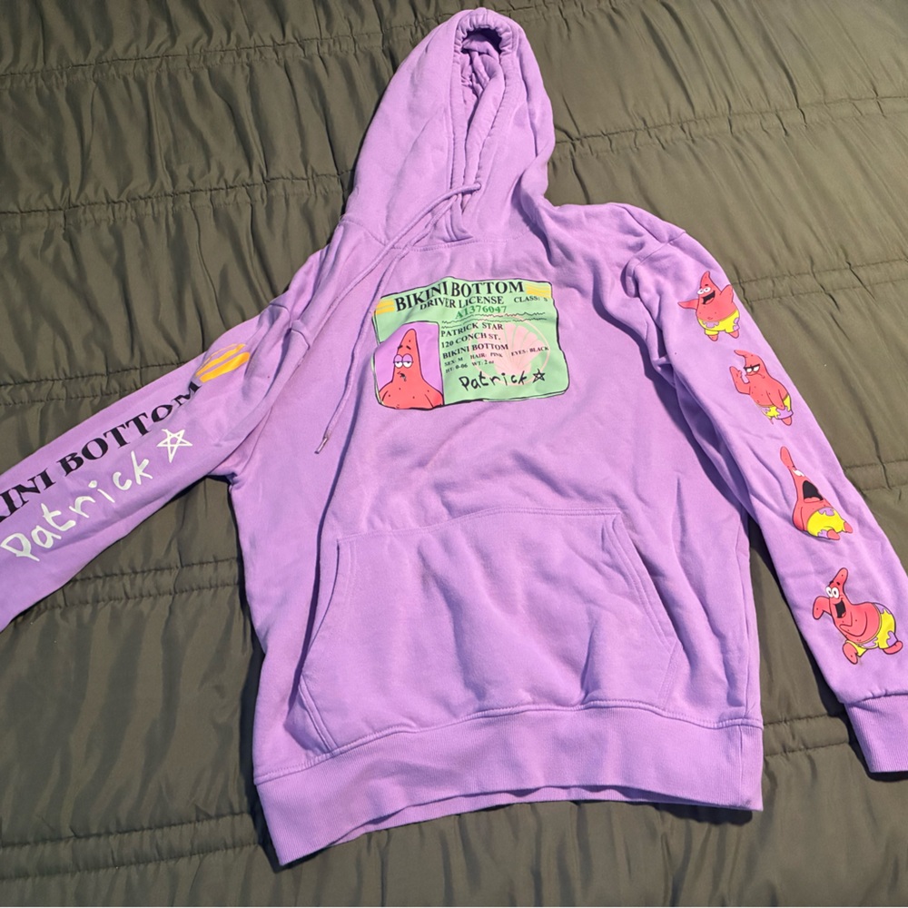 Patrick Star Hoodie Size M
